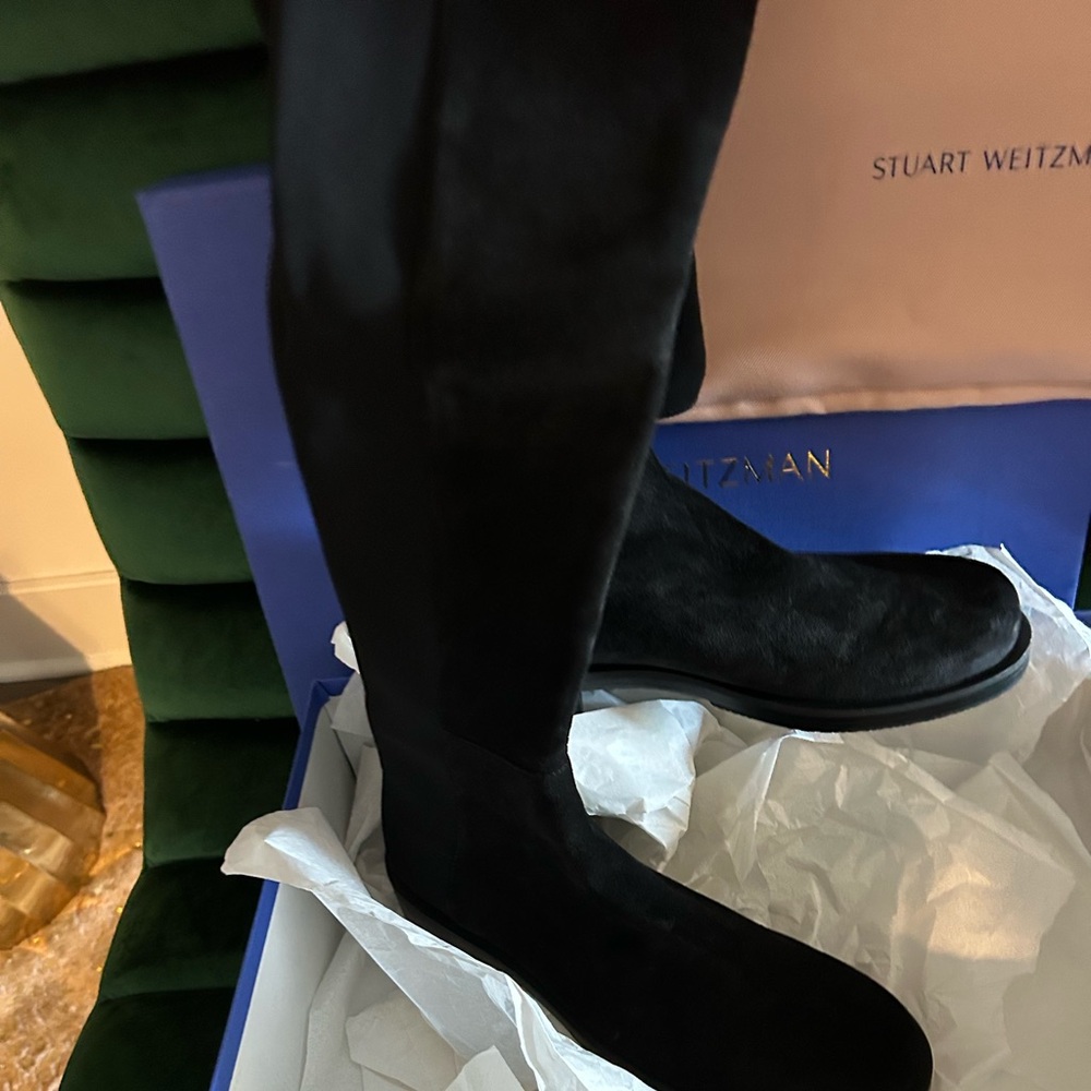 Stuart Weitzman Black knee high Boots- SALE!